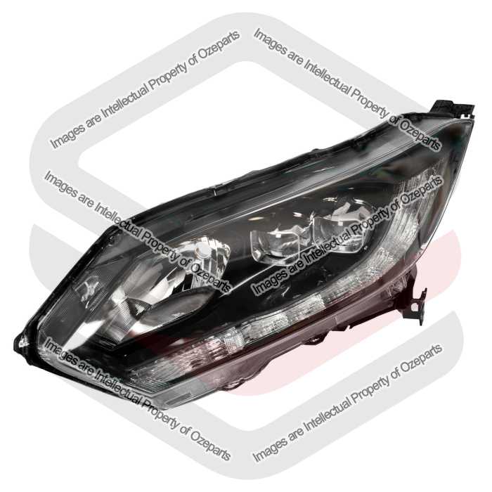 TYC Fits Honda HRV HR-V 2015~2018 SUV VTi-L VTi-S | Headlight Head Light Front Lamp (Dual Projector, LED) | LH LHS Left Hand (Passenger Side)