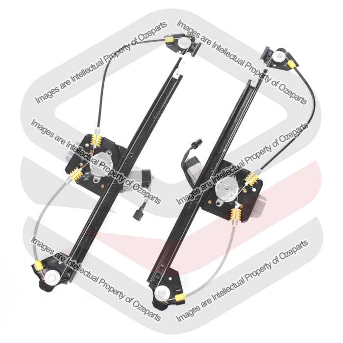 Pair LH+RH Electric Window Regulator W/Motor For Renault Trafic Van 2004~2014