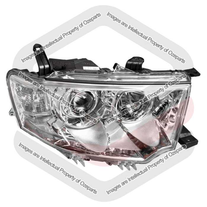 RH RHS Right Hand Head Light Lamp Halogen For Mitsubishi Challenger PB PC 09~15