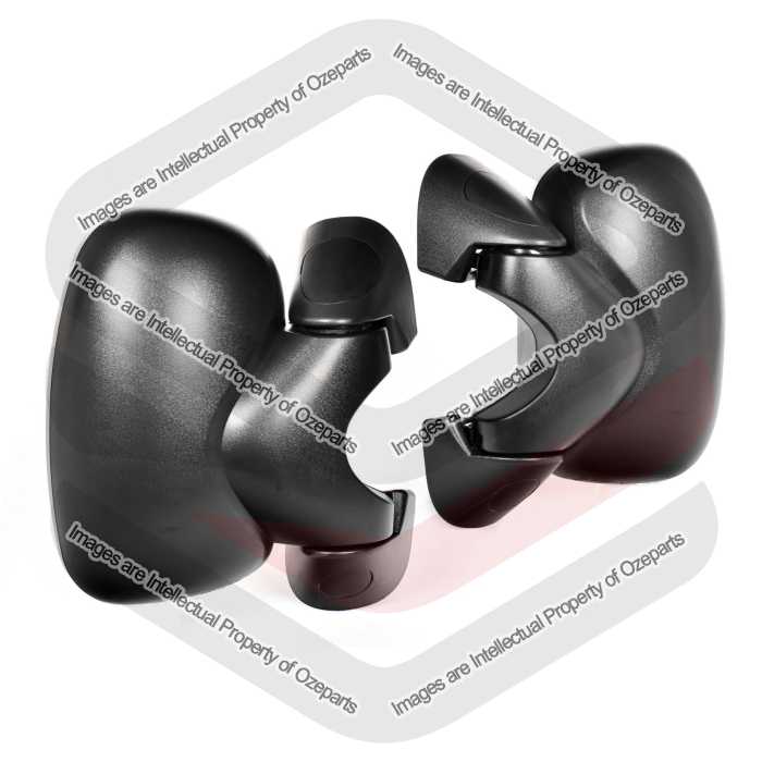 TYC Fits Renault Trafic Van X83 2004~2014 | Electri Power Door Mirrors (No Temp Sensor) | Pair of LH LHS Left Hand + RH RHS Right Hand