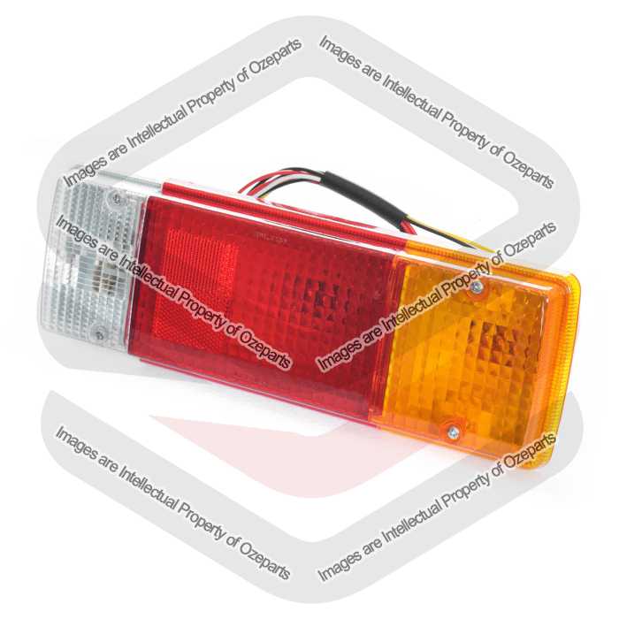 Tail Light Lamp Square x 1 Unit L=R Fits Toyota Hilux Landcruiser TRAY 1988~On