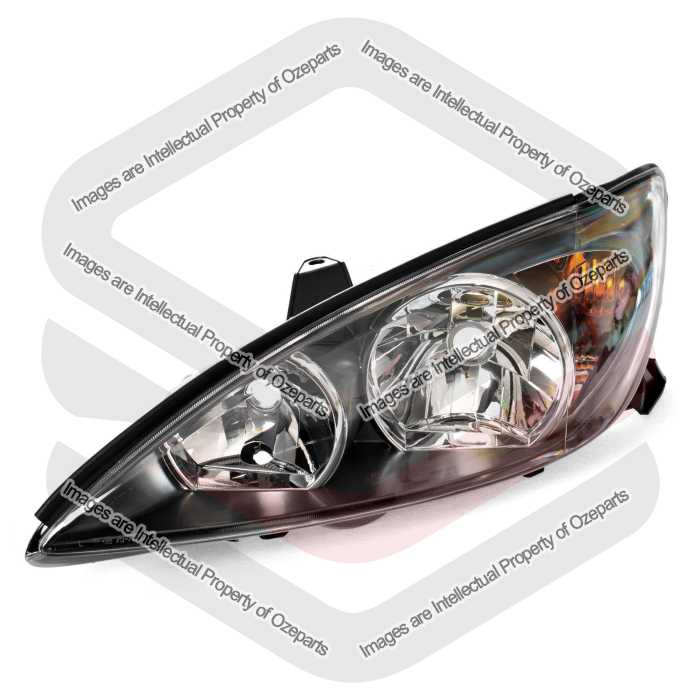 Fits Toyota Camry CV36 Series 1 02~04 LH LHS Left Hand Head Light Lamp Black