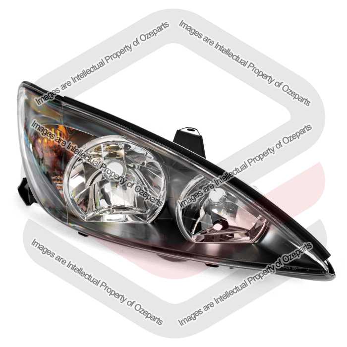Fits Toyota Camry CV36 Series 1 02~04 RH RHS Right Hand Head Light Lamp Black