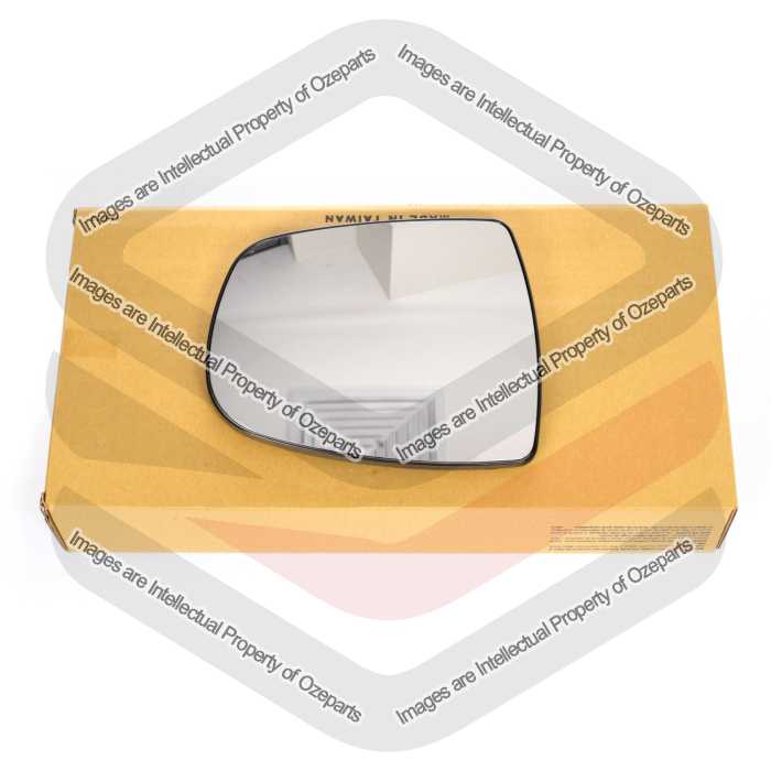 LH Left Upper Door Mirror Glass Lens With Heat For Renault Trafic Van 04~14