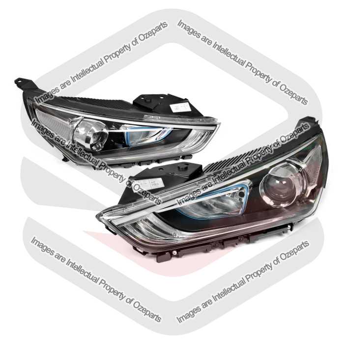 Set Pair LH+RH Head Light Front Lamp For Hyundai IONIQ AE2 AE3 Elite 2017~2020