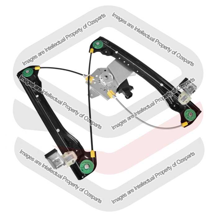 Door Window Regulator Front (Electric With 7 Pin Motor)