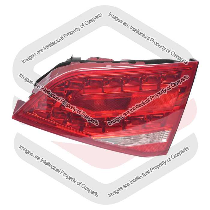 Ozeparts Fits Audi A4 / S4 B8 Series 1 2008~2012 4 Door Sedan | Inner Taillight Tail Light Rear Boot Lid Lamp | RH RHS Right Hand (Driver Side)