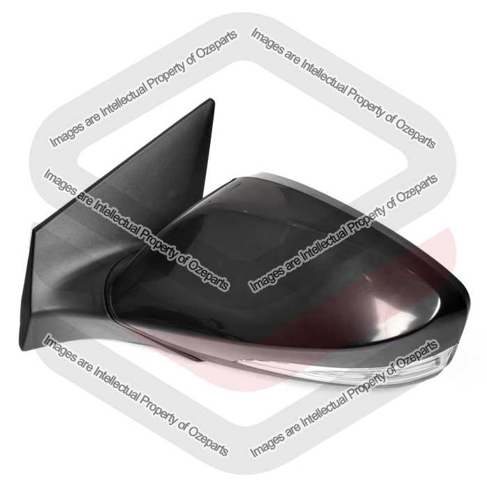 LH LHS Left Hand Electric Door Mirror (5 Pin No Heat) For Hyundai Elantra 11~13