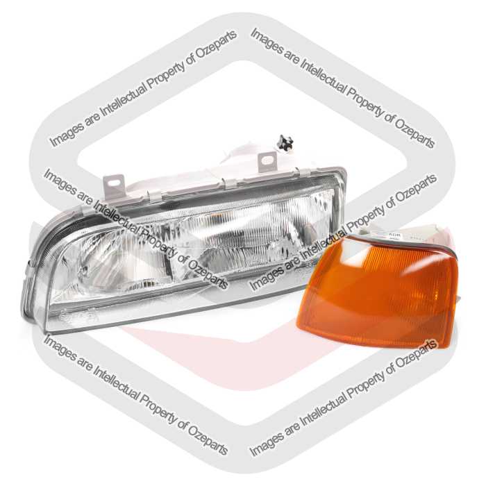 Head Light Unit W/ Indicator (Amber) (SET 2)