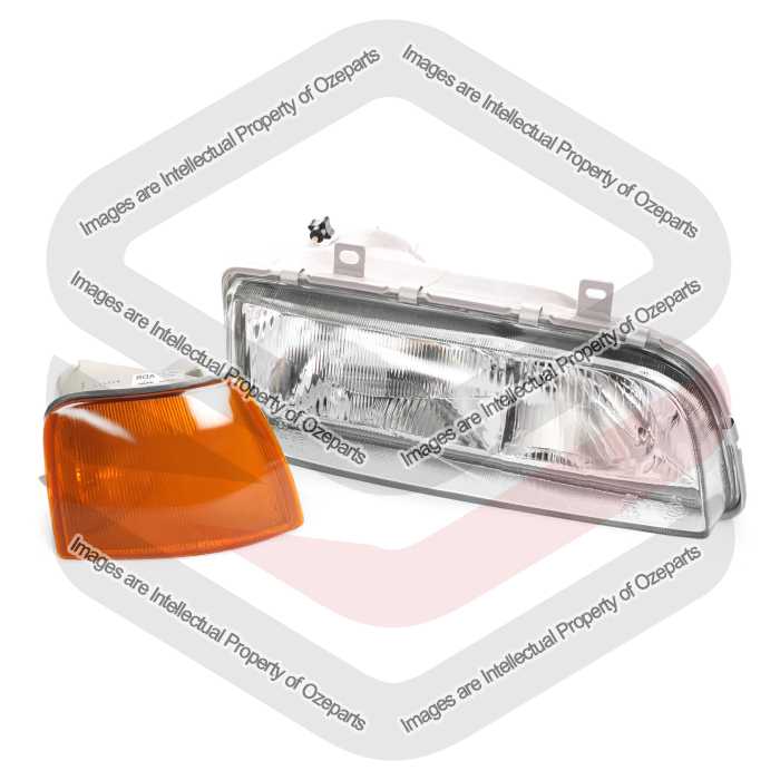 Head Light Unit W/ Indicator (Amber) (SET 2)