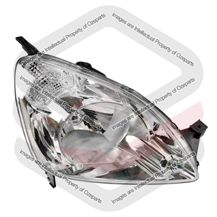 TYC Fits Honda CRV CR-V RD Series 3 SUV 2001~2004 | Headlight Head Light Front Lamp (Clear Indicator Lens) | RH RHS Right Hand (Driver Side)