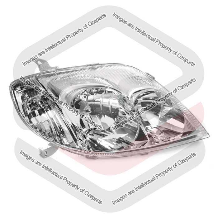 RH Right Head Light Lamp For Toyota Corolla (01~04 Hatch) (01~07 Sedan Wagon)