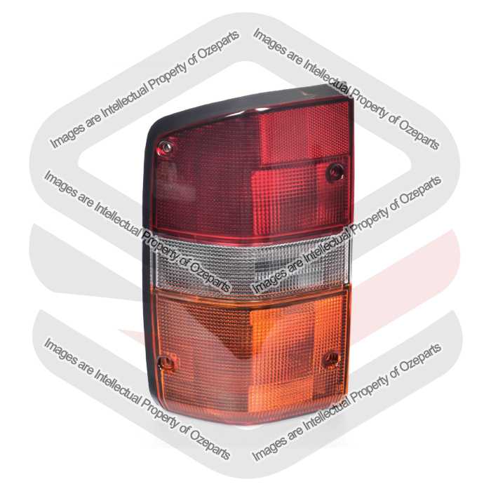 Tail Light AM (Wagon) Red White Amber Lens