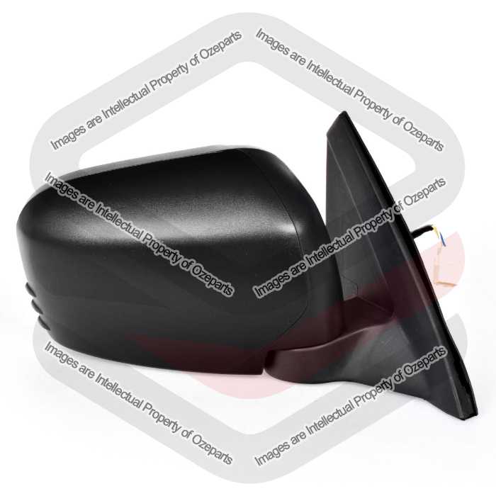 RH Right Electric Door Mirror Black For Mitsubishi Triton Ute MN ML 2006~2015