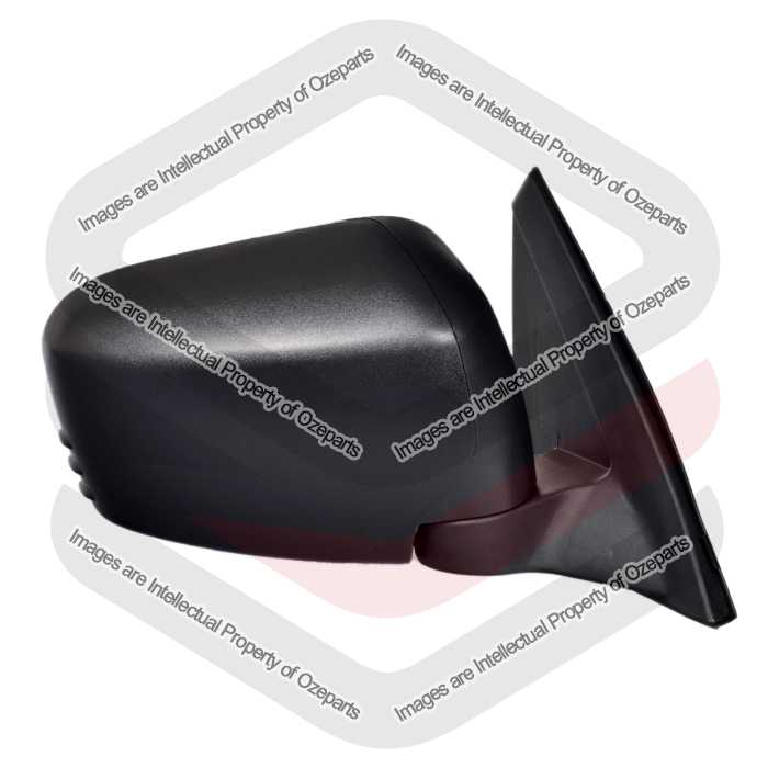 RH Right Hand Manual Door Mirror Black For Mitsubishi Challenger PB 2009~2013