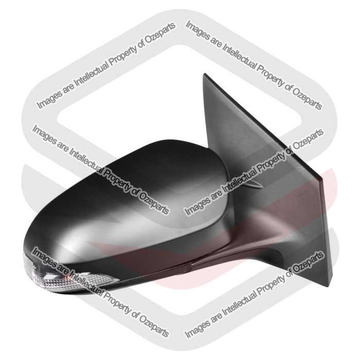 RH RHS Right Electric Door Mirror For Toyota Corolla ZRE182 Hatch 12~18 5 Pins