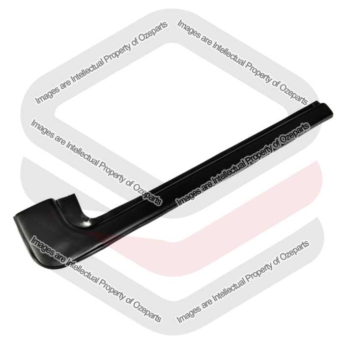 RH Right Quarter Window Hockey Stick Mould (Black) For Holden Commodore VN Sedan