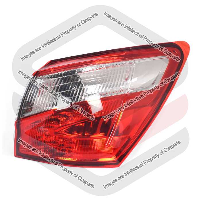 TYC Fits Nissan Dualis 5 & 7 Seater J10 Series 2 2010~2014 | Tail Light Rear Lamp (LED) | RH RHS Right Hand (Driver Side)