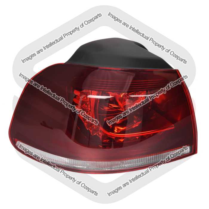 LH Left Tail Light Rear Lamp LED For VW Volkswagen Golf MK6 GTI R 2009~2013