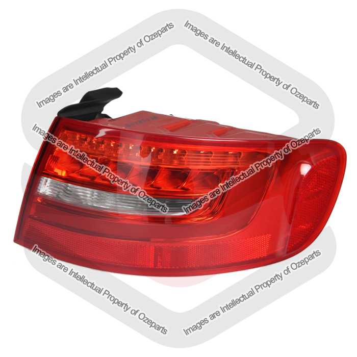 DEPO Fits Audi A4 S4 RS4 B8 Series 2 Avant 2012~2016 Wagon & Allroad | Taillight Tail Light Rear Lamp (LED) | RH RHS Right Hand (Driver Side)