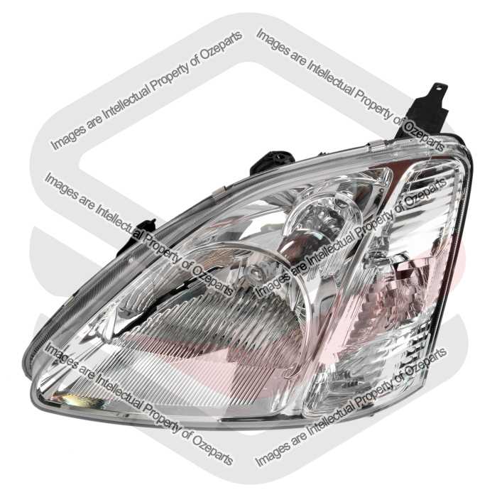 DEPO Fits Honda Civic EU 7th Generation 2000~2003 5 Door Hatch | Headlight Head Light Front Lamp | LH LHS Left Hand (Passenger Side)