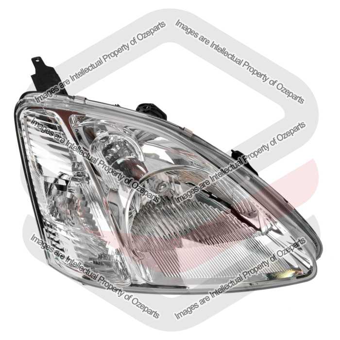 DEPO Fits Honda Civic EU 7th Generation 2000~2003 5 Door Hatch | Headlight Head Light Front Lamp | RH RHS Right Hand (Driver Side)