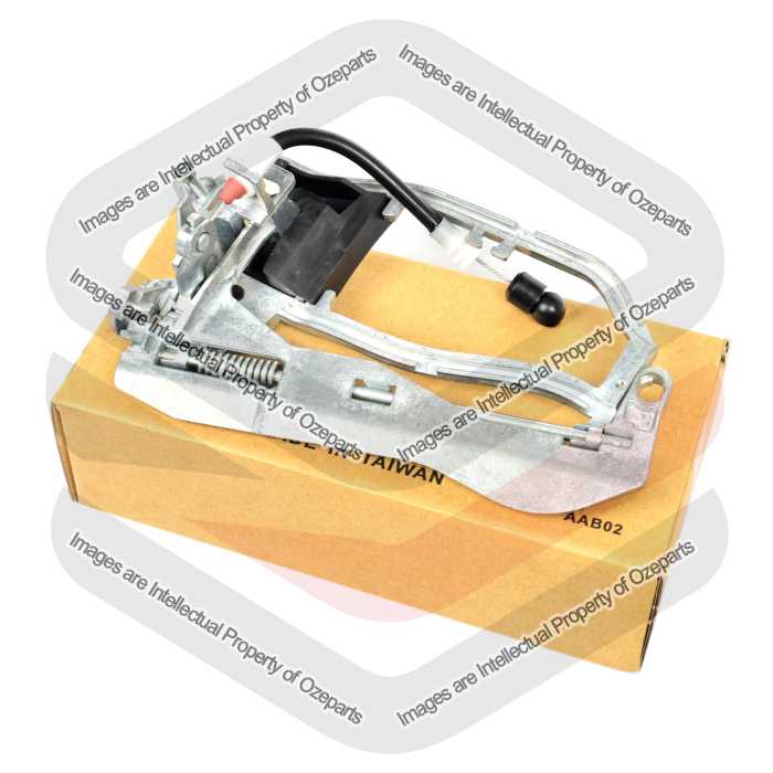 Ozeparts Fits BMW X5 E53 2000~2007 | FRONT Door Handle Outer Carrier with Cable | RH RHS Right Hand (Driver Side)