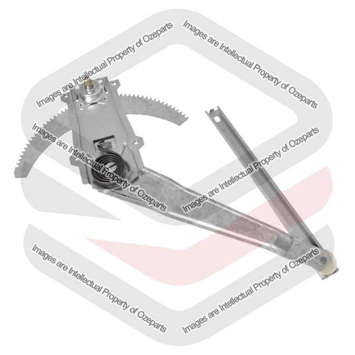 Ozeparts Fits Ford Maverick 1988~1993 | Rear Electric / Manual Door Window Regulator (Without Motor) | RH RHS Right Hand (Driver Side)