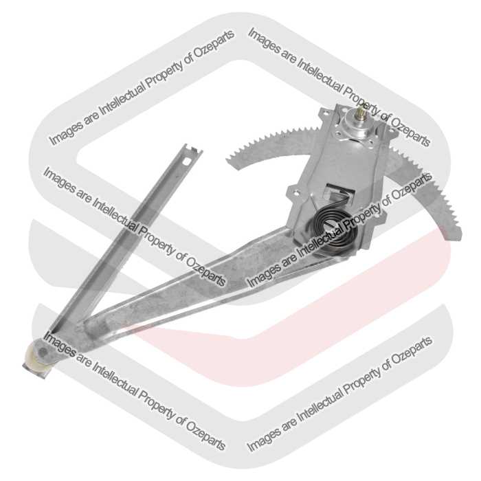 Ozeparts Fits Nissan GQ Patrol Series 1 & 2 1988~1999 | Rear Electric / Manual Door Window Regulator (Without Motor) | LH LHS Left Hand (Passenger)