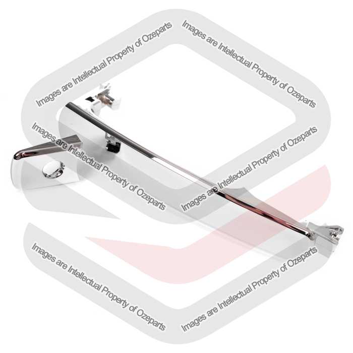 Ozeparts Fits Nissan XTrail X Trail T31 2007~2013 | FRONT Outer Door Handle (Chrome) Non RFID | RH RHS Right Hand (Driver Side)