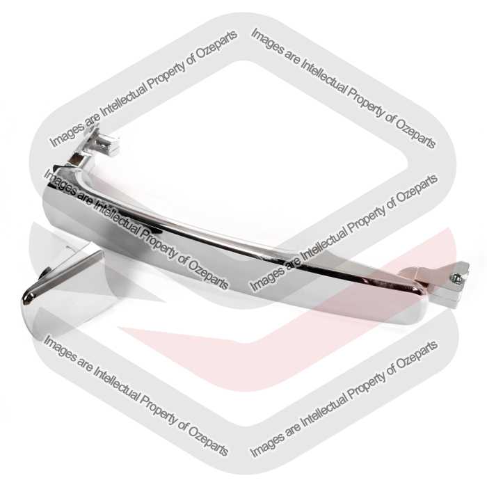 Ozeparts Fits Nissan XTrail X Trail T31 2007~2013 | REAR Outer Door Handle (Chrome) Non RFID | 1 Unit ( Rear LH Left Hand = Rear RH Right Hand)