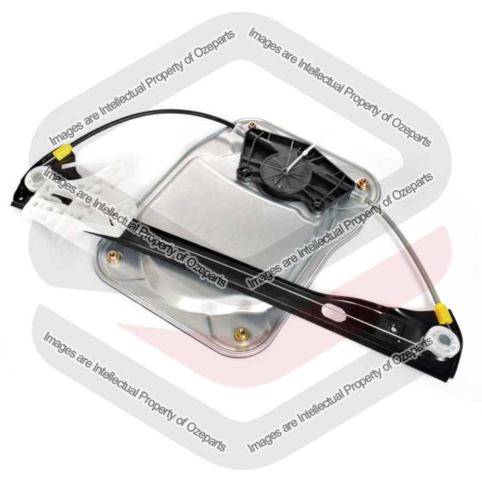 REAR LH LHS Left Electric Door Window Regulator W/ Panel For SKODA Fabia 10~14
