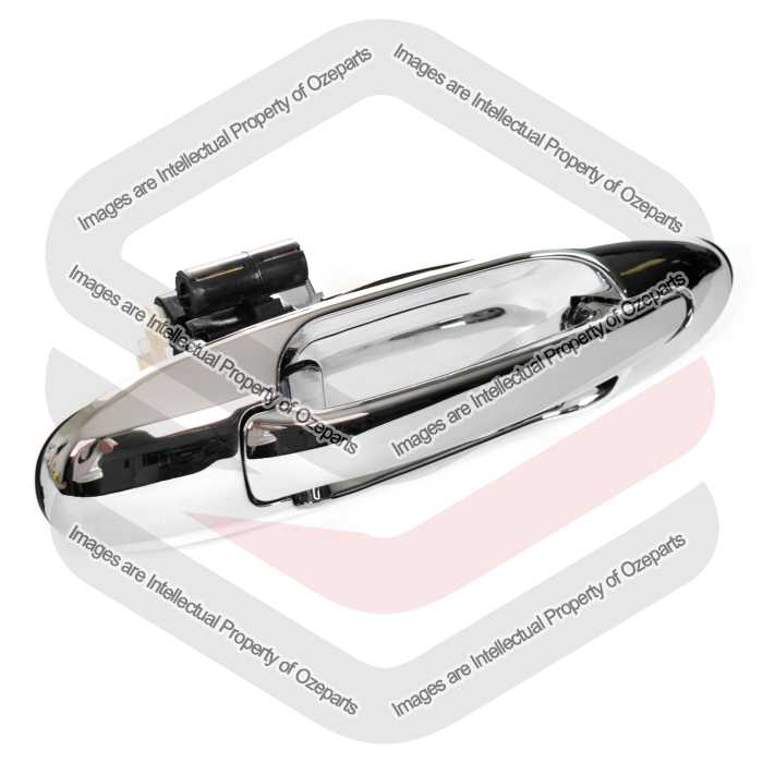 REAR RH Right Outer Door Handle For Toyota Landcruiser 100 Series 98~07 Chrome