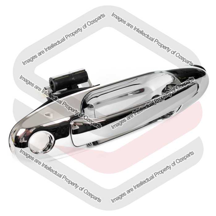 FRONT RH Right Outer Door Handle For Toyota Landcruiser 100 Series 98~07 Chrome