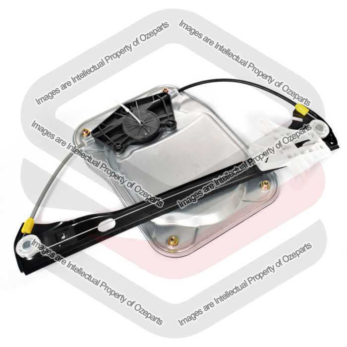 REAR RH RHS Right Electric Door Window Regulator W/ Panel For SKODA Fabia 10~14