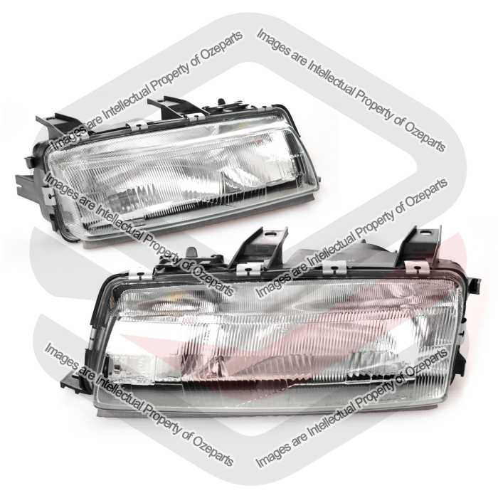 Pair LH+RH Head Light Lamp For Holden Commodore Statesman Toyota Lexen