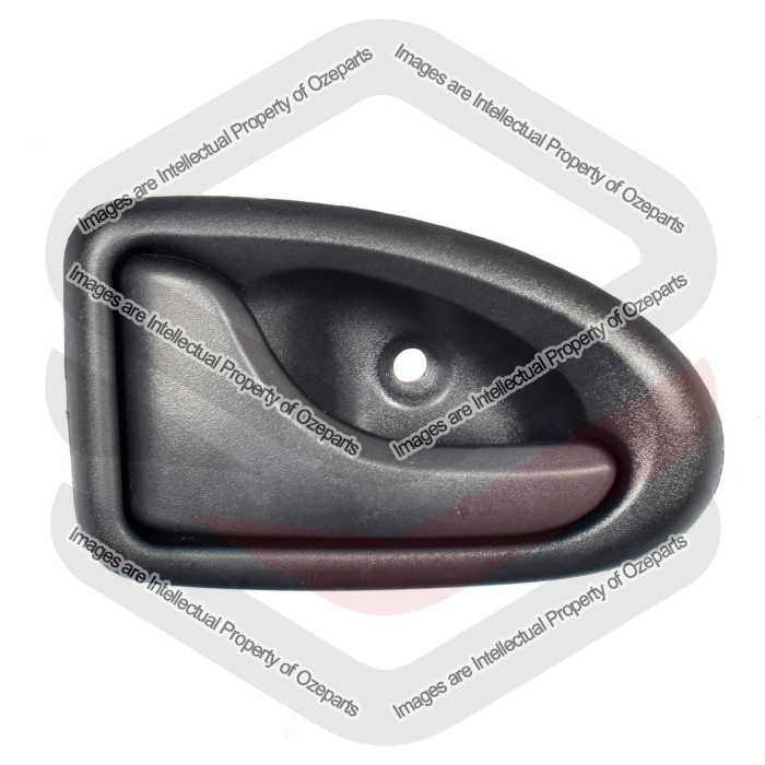 Door Handle Inner Front (Black Texture)