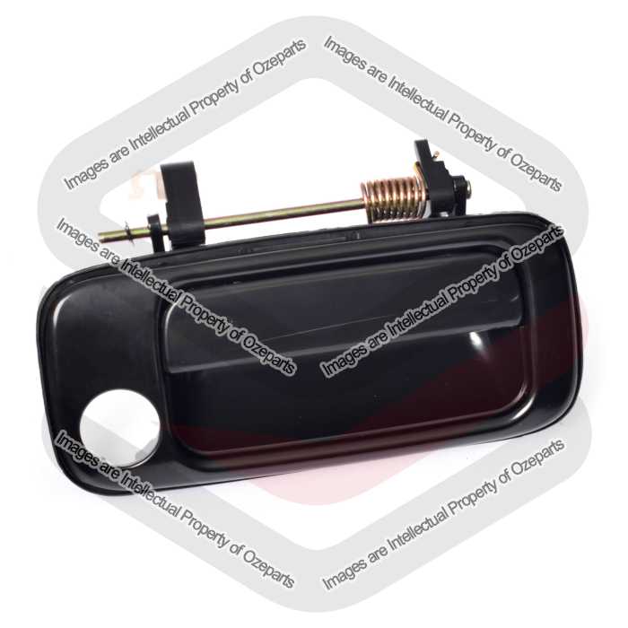 FRONT RH Right OUTER Door Handle For Toyota Landcruiser 80 Series 90~98 Black