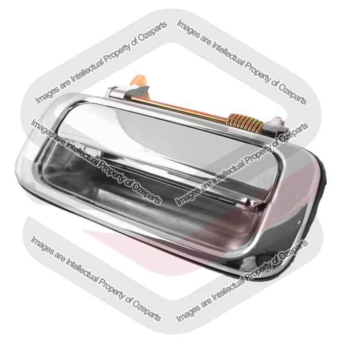 REAR RH Right OUTER Door Handle For Toyota Landcruiser 80 Series 90~98 Chrome