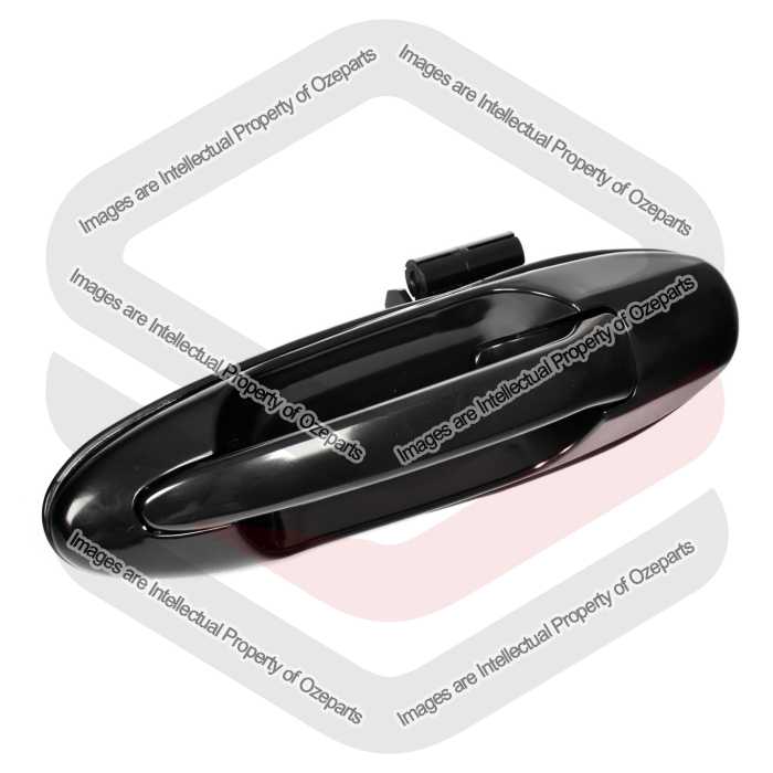REAR LH Left Outer Door Handle For Toyota Landcruiser 100 Series 98~07 Black