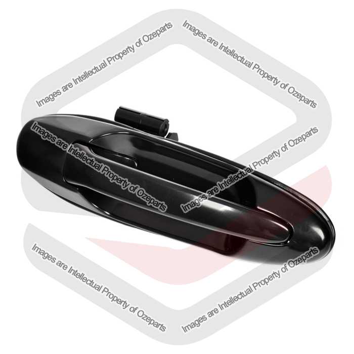 REAR RH Right Outer Door Handle For Toyota Landcruiser 100 Series 98~07 Black