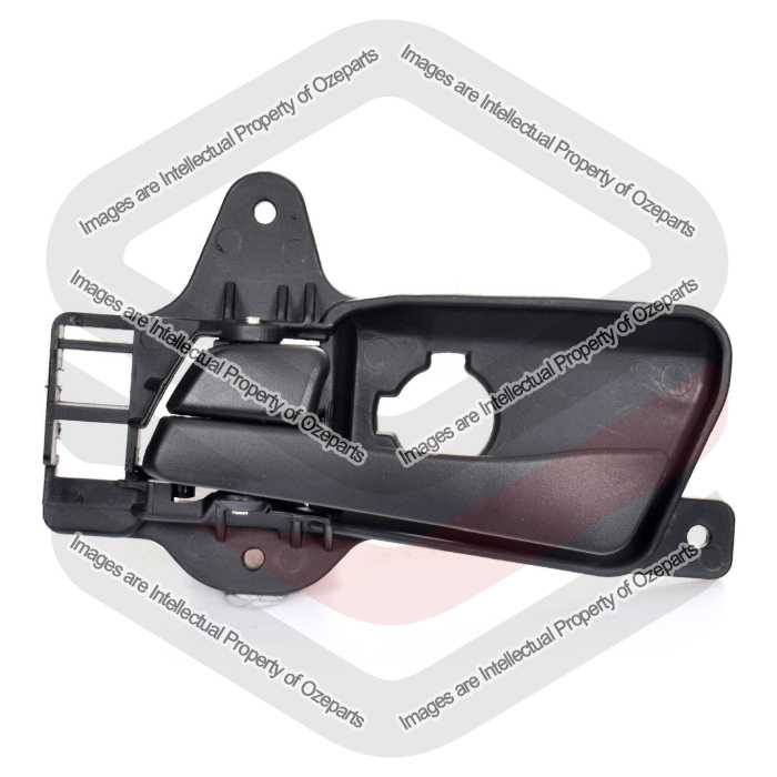 REAR LH LHS Left Hand Inner Door Handle Black For Hyundai I30 FD 2007~2012