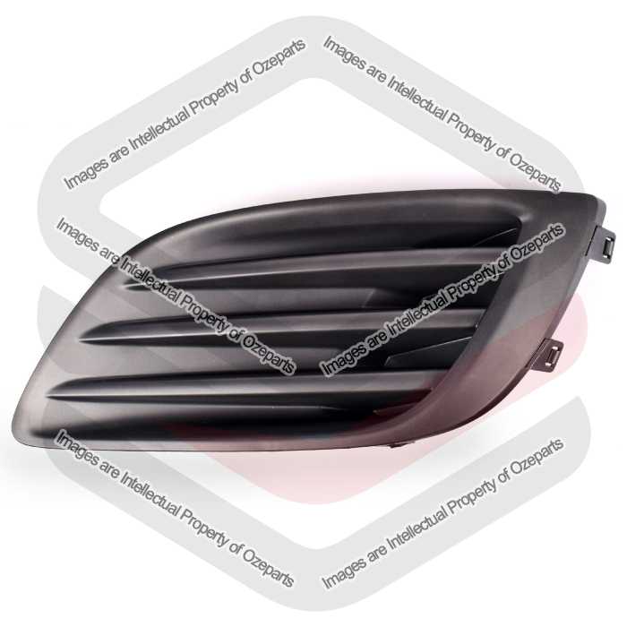 Suzuki Swift Standard 2010~2013 FZC (Non Sport Bar) | Foglight Cover Front Bumper Lamp Insert (No Fog Light Hole) | LH LHS Left Hand (Passenger)