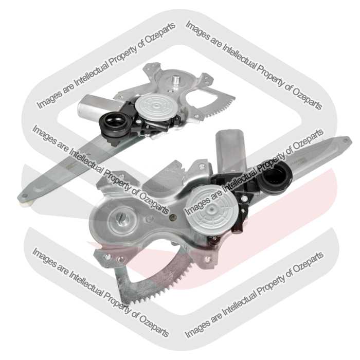 REAR Pair LH+RH Window Regulator W/ Motor For Toyota RAV4 ACA30 Series 2005~2013