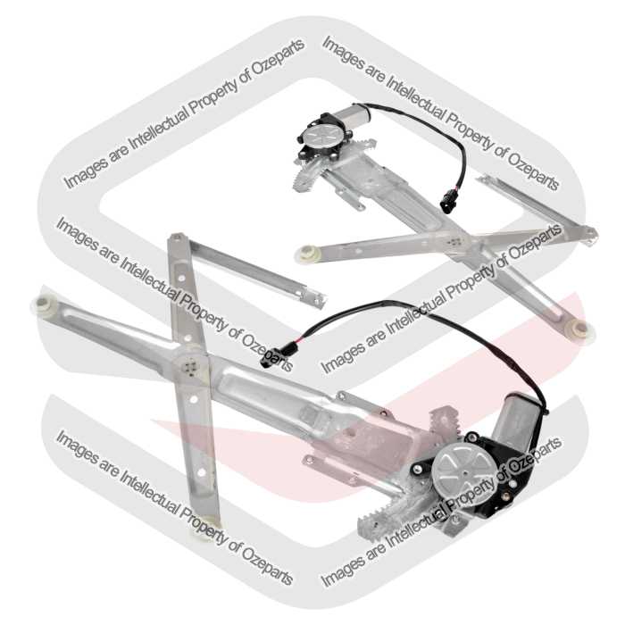 Pair LH+RH Electric Door Window Regulator For Mitsubishi Express L300 1986~2003