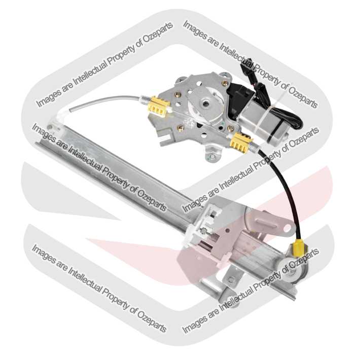 Ozeparts Fits Nissan XTrail T30 2001~2007 | REAR Electric Door Window Regulator (With Motor) | LH LHS Left Hand (Passenger Side)