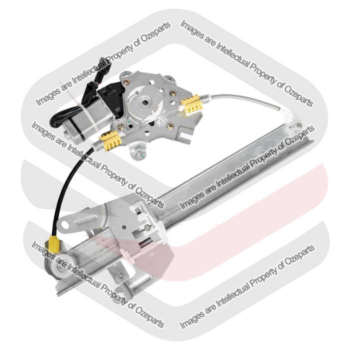 Ozeparts Fits Nissan XTrail T30 2001~2007 | REAR Electric Door Window Regulator (With Motor) | RH RHS Right Hand (Driver Side)
