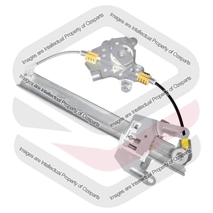 Door Window Regulator Rear (Electric No Motor)