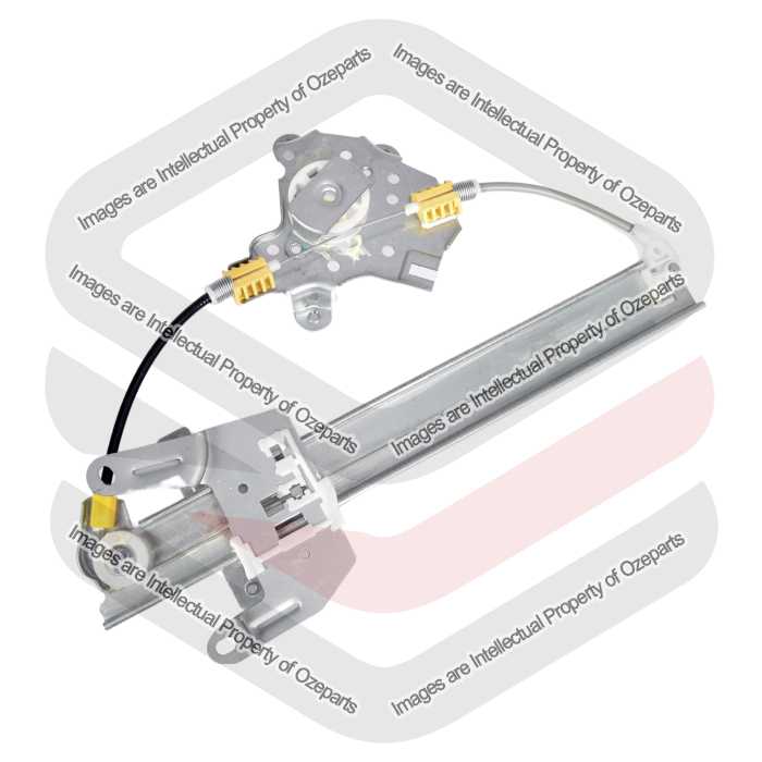 Door Window Regulator Rear (Electric No Motor)