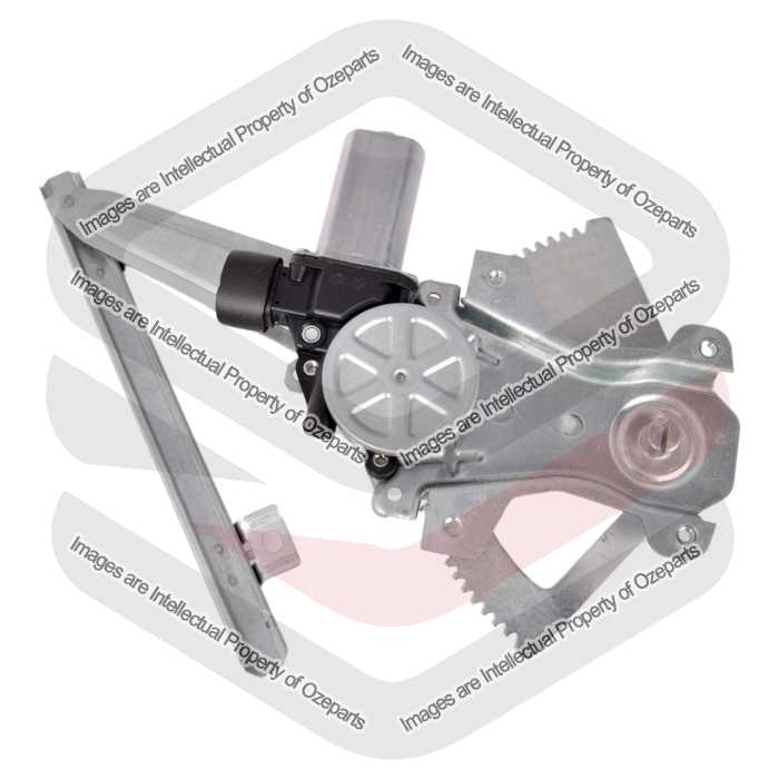 Door Window Regulator Rear (Electric With Motor)